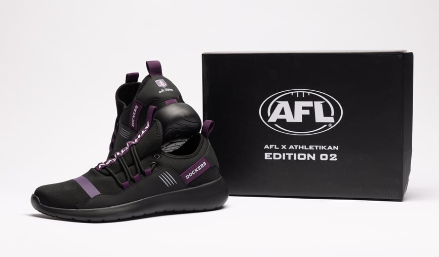 Fremantle Dockers Athletikan Official AFL Supporter Shoes