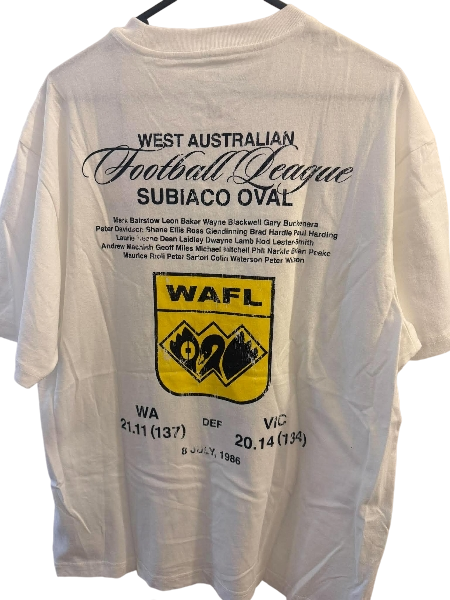 WAFL Official AFL State of Origin 1986 Vintage Fit Tee
