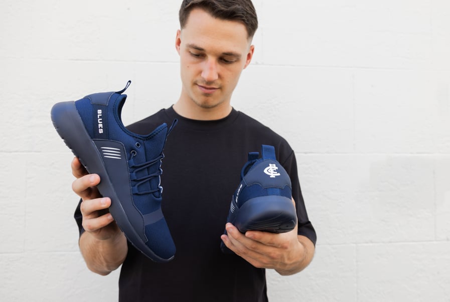 Carlton Blues Athletikan Official AFL Supporter Shoes