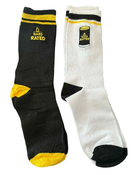 Hard Rated Sock's 2 Pack - Official Merchandise