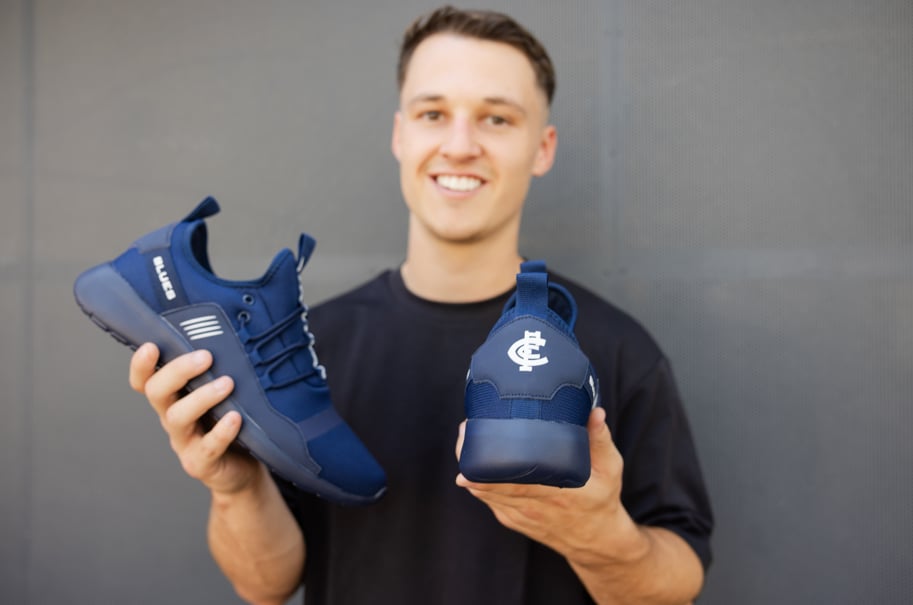 Carlton Blues Athletikan Official AFL Supporter Shoes
