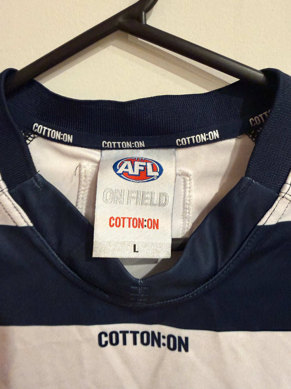 Geelong Cats Player Issued AFL Guernsey - #6 Long Sleeve
