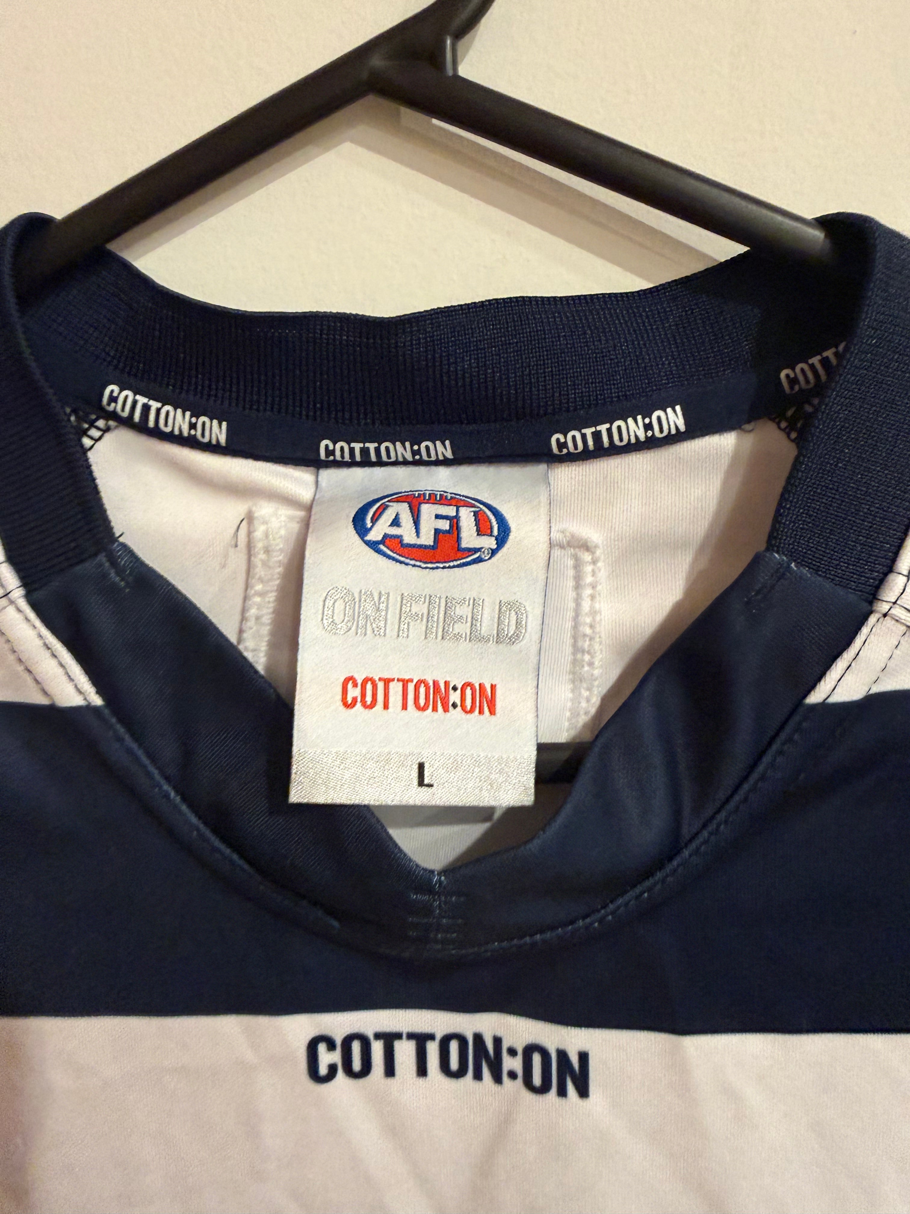Geelong Cats Player Issued AFL Guernsey - #6 Long Sleeve