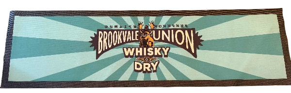 Brookvale Union Whisky Dry Premium Bar Runner Mat