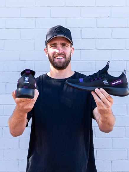 Fremantle Dockers Athletikan Official AFL Supporter Shoes
