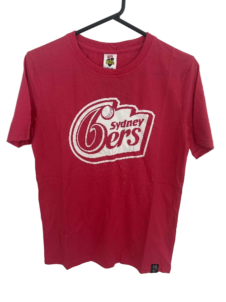 Sydney 6er's Official BBL Mono Logo Team Tee -