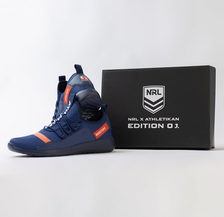 Sydney Roosters Athletikan Official NRL Supporter Shoes