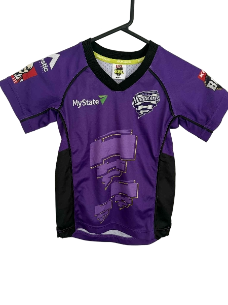 Hobart Hurricanes Official BBL Kids On-Field SS Jersey
