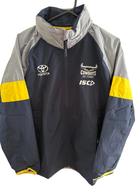 North Queensland Cowboys Official NRL Wet Weather Jacket - Ladies