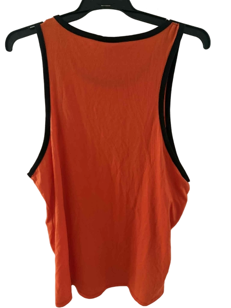 Perth Scorchers Official BBL Mens Cotton Logo Tank Orange