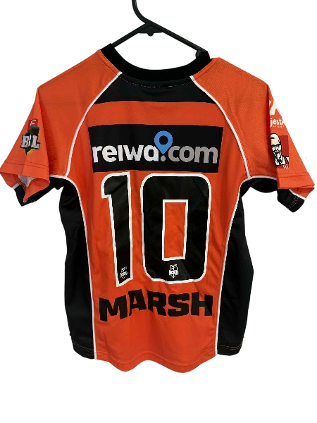 Mitch Marsh Official BBL Customised Perth Scorchers Jersey - Kids