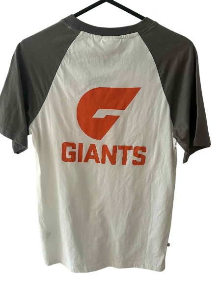 GWS Giants Official AFL Raglan Logo Tee
