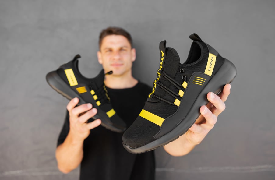 Richmond Tigers Athletikan Edition 02 Official AFL Supporter Shoes