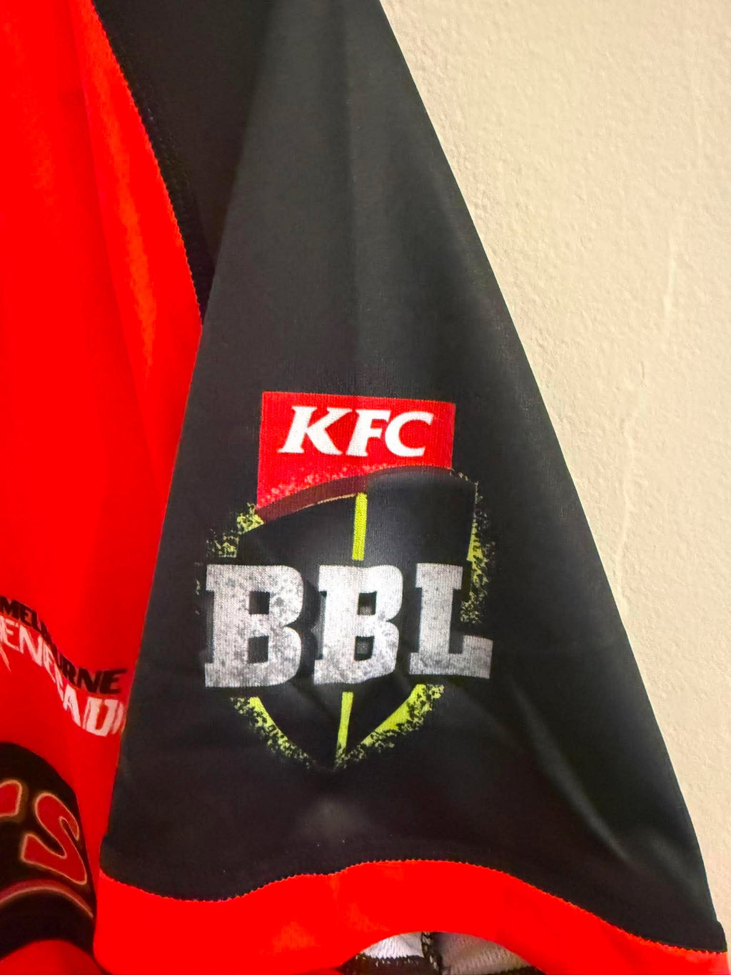 Melbourne Renegades Official BBL Cricket Jersey - Adult