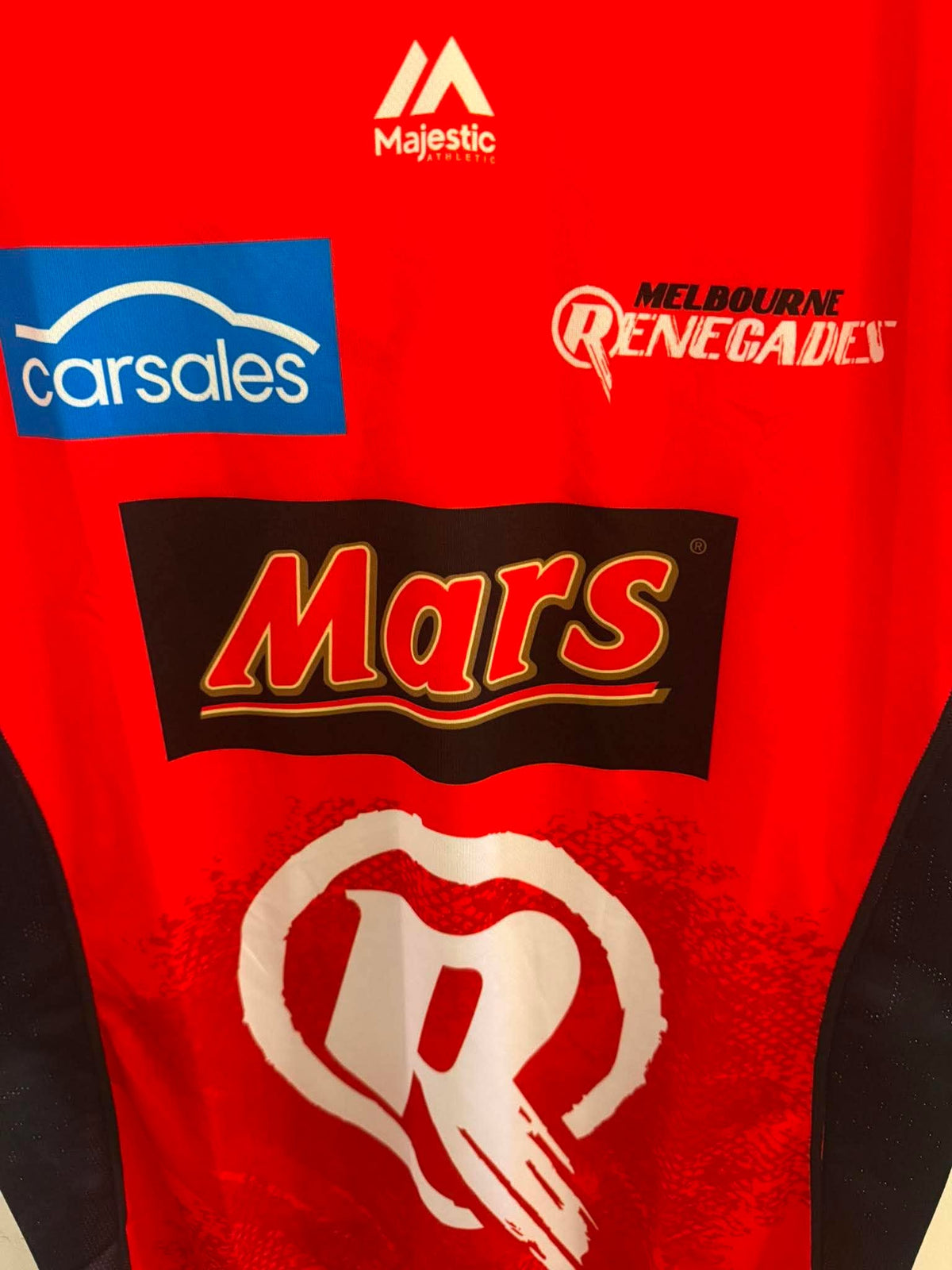 Melbourne Renegades Official BBL Cricket Jersey - Adult