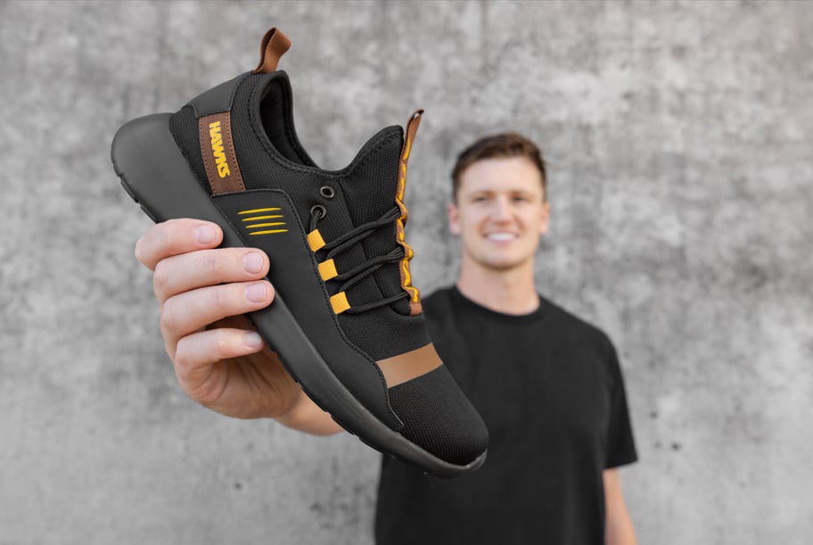 Hawthorn Hawks Athletikan Official AFL Supporter Shoes