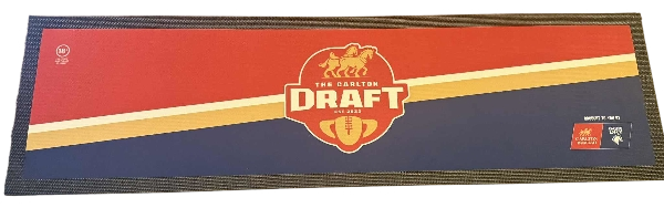 The Carlton Draft Premium Bar Runner Mat