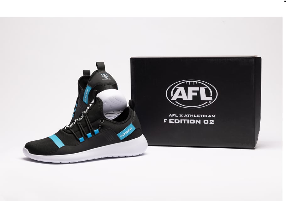 Port Adelaide Power Athletikan Official AFL Supporter Shoes
