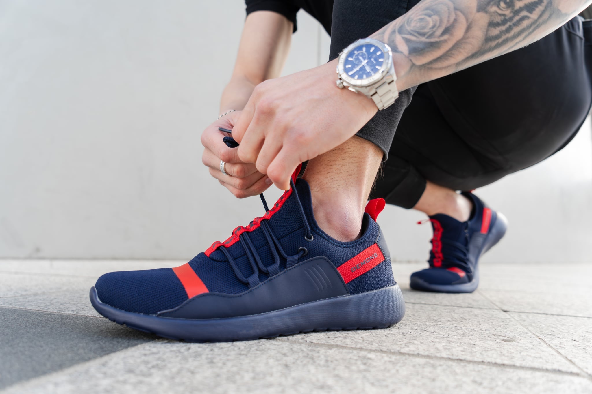 Melbourne Demons Athletikan Official AFL Supporter Shoes