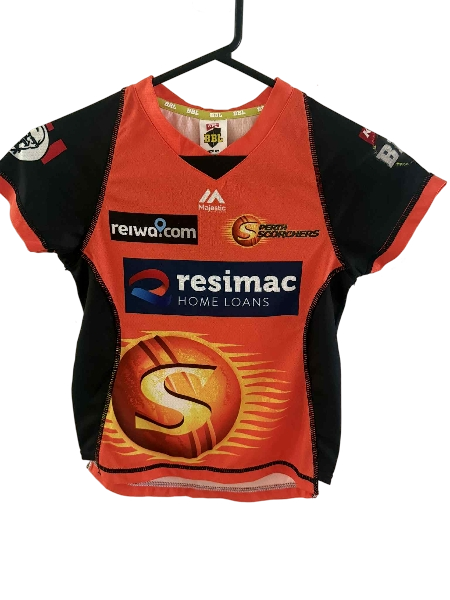 Perth Scorchers Official BBL Women's On-Field Replica Jersey Orange