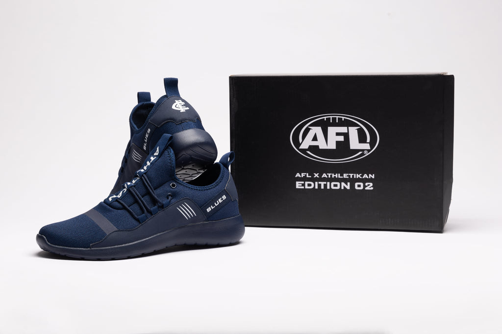 Carlton Blues Athletikan Official AFL Supporter Shoes