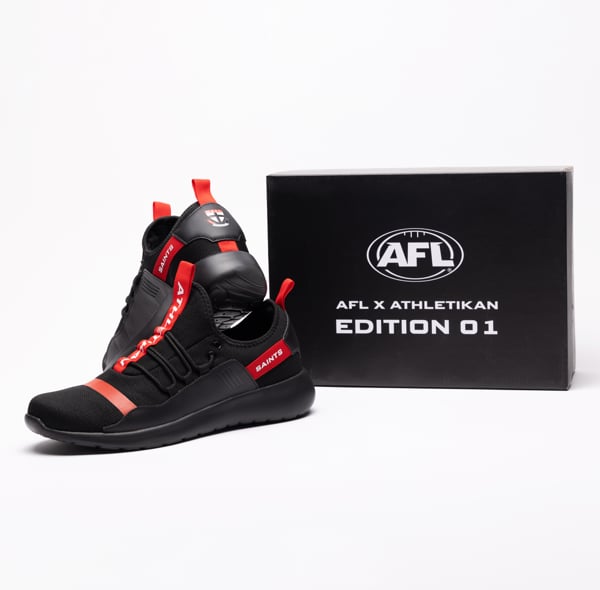 St Kilda Saints Athletikan Official AFL Supporter Shoes