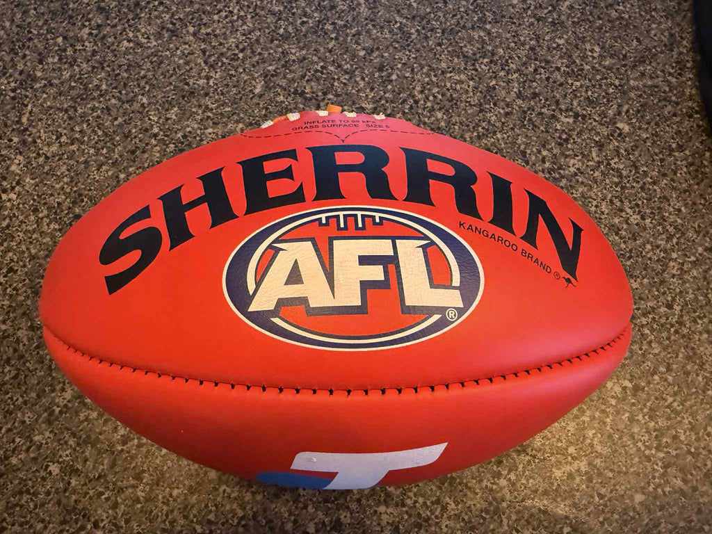 2025 AFL Finals Series Signed Sherrin Football