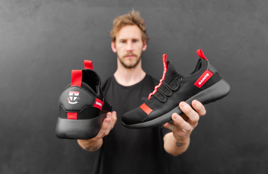 St Kilda Saints Athletikan Official AFL Supporter Shoes