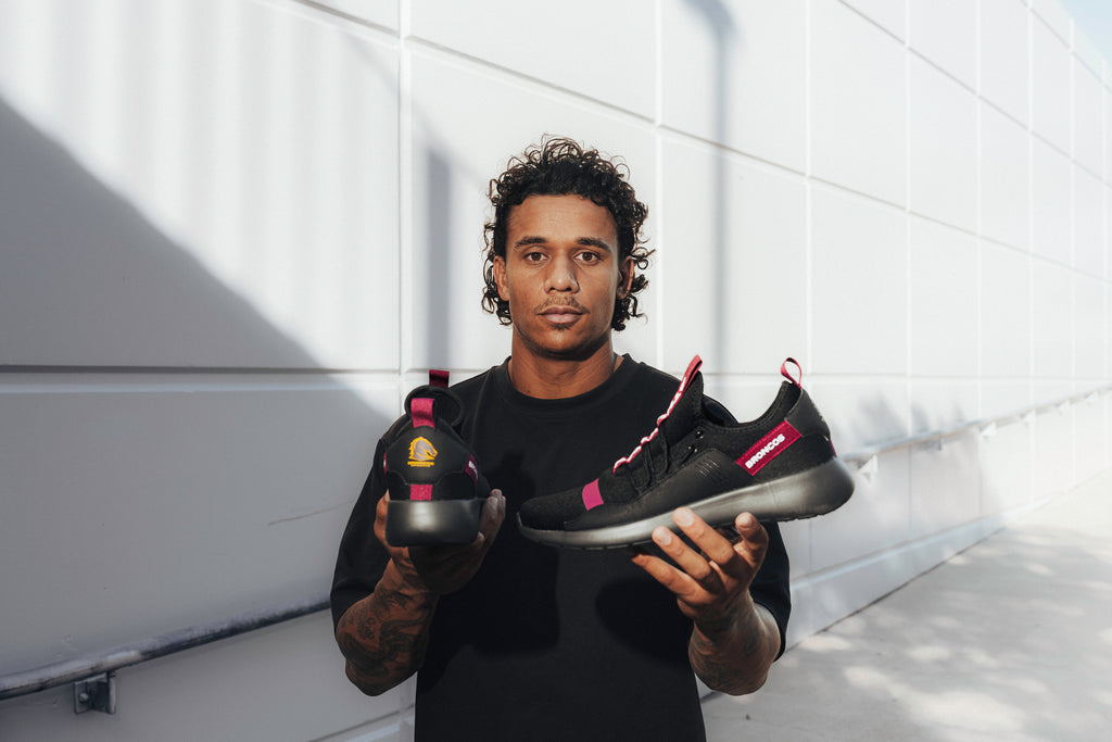 Brisbane Broncos Athletikan Official NRL Supporter Shoes