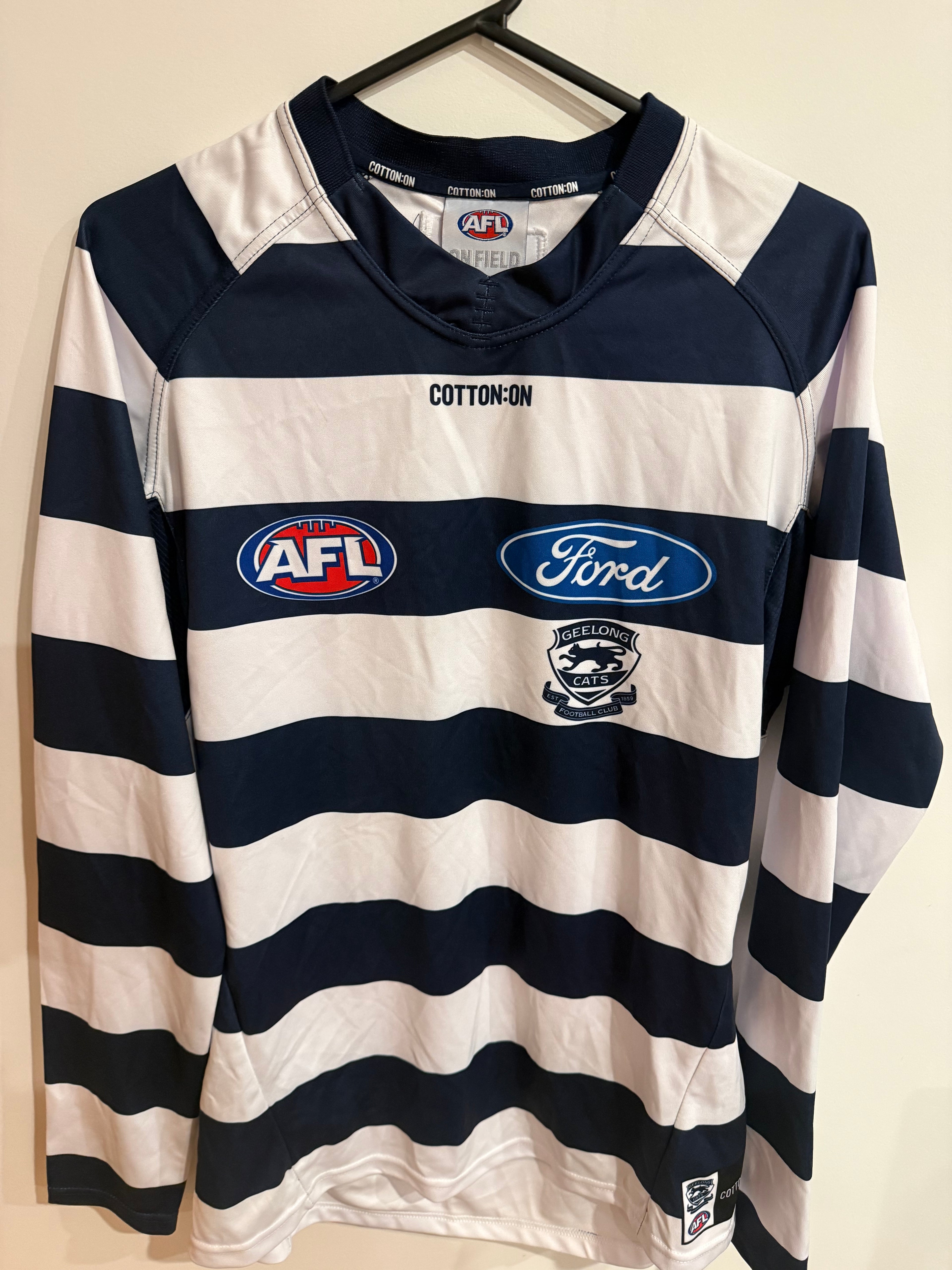 Geelong Cats Player Issued AFL Guernsey - #6 Long Sleeve