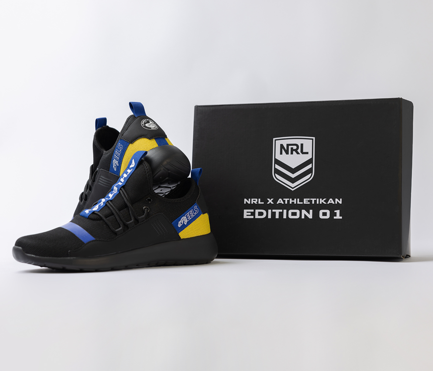 Parramatta Eels Athletikan Official NRL Supporter Shoes