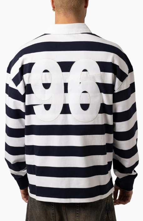 Carlton Blues Official Mitchell & Ness 1996 Centenary Rugby Polo