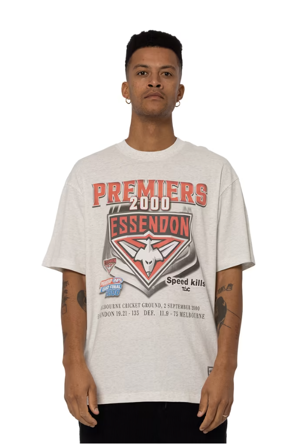 Essendon Bombers Official Mitchell & Ness 2000 Premiers Tee