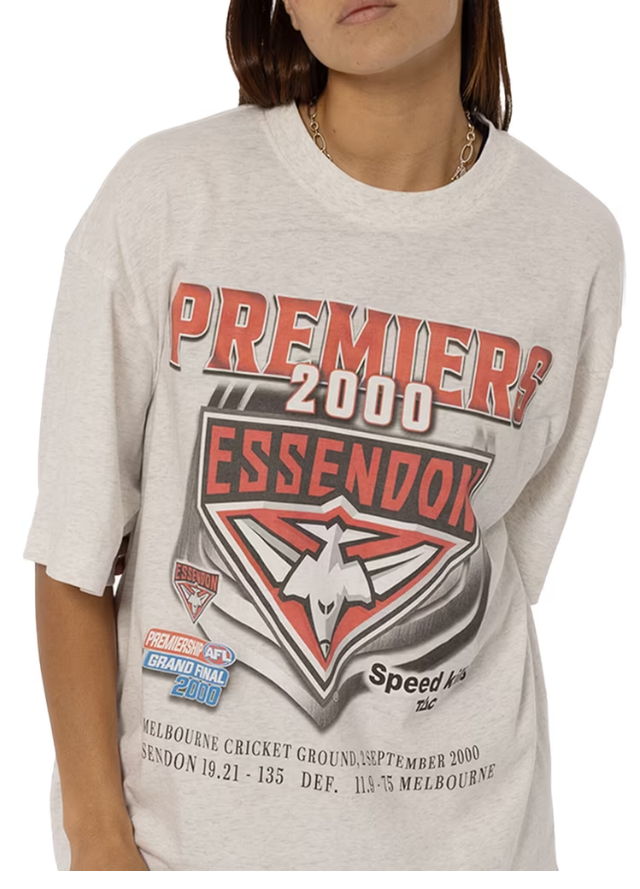 Essendon Bombers Official Mitchell & Ness 2000 Premiers Tee