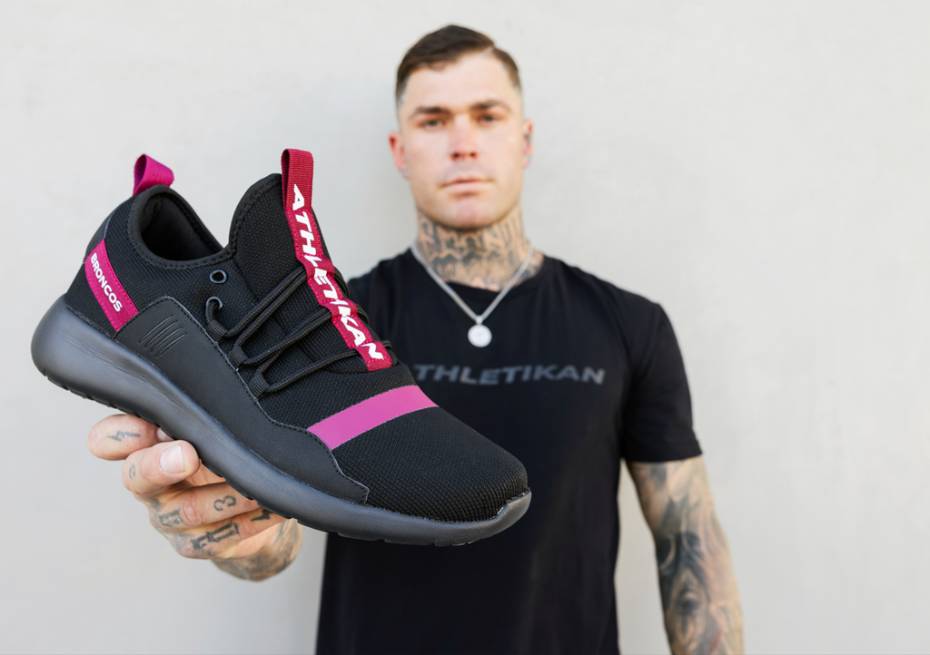 Brisbane Broncos Athletikan Official NRL Supporter Shoes