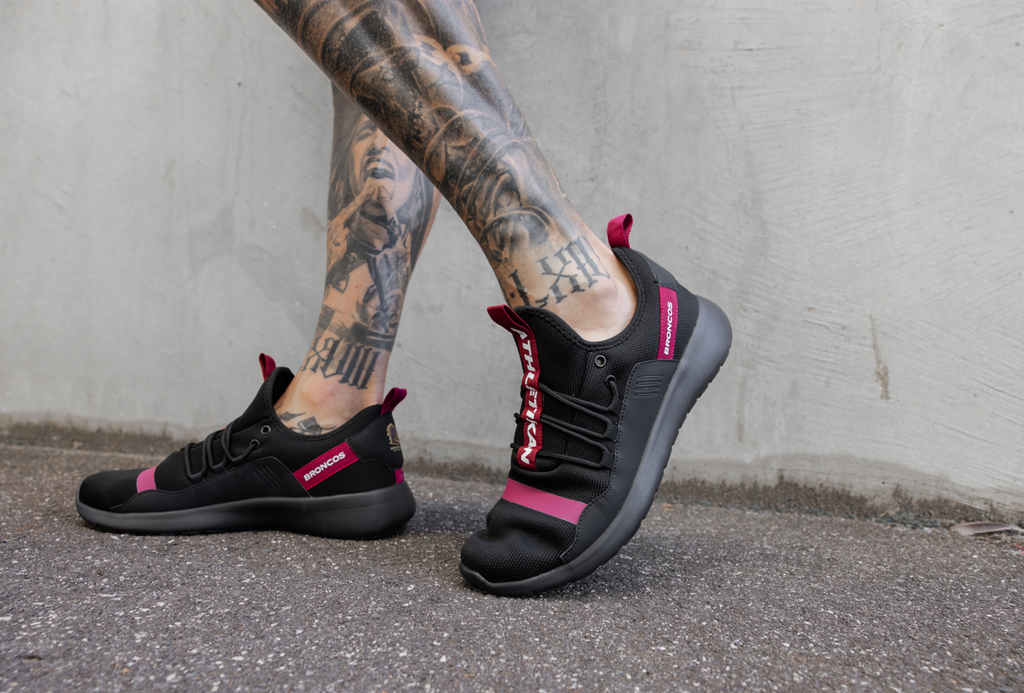 Brisbane Broncos Athletikan Official NRL Supporter Shoes