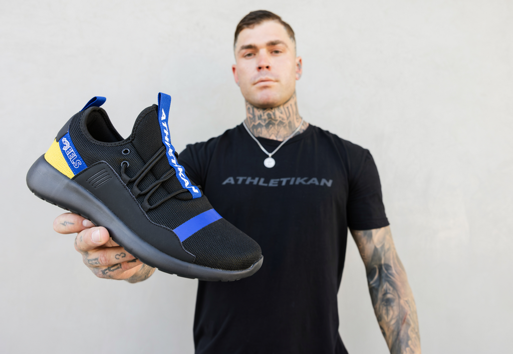 Parramatta Eels Athletikan Official NRL Supporter Shoes