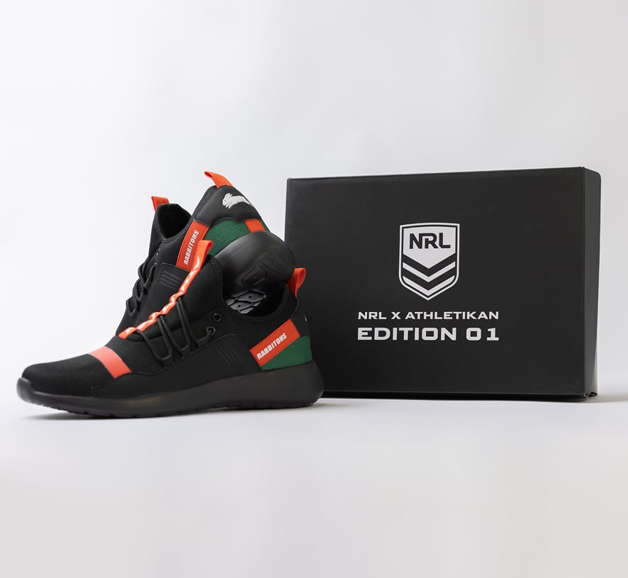 South Sydney Rabbitohs Athletikan Official NRL Supporter Shoes