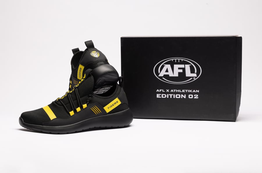 Richmond Tigers Athletikan Edition 02 Official AFL Supporter Shoes