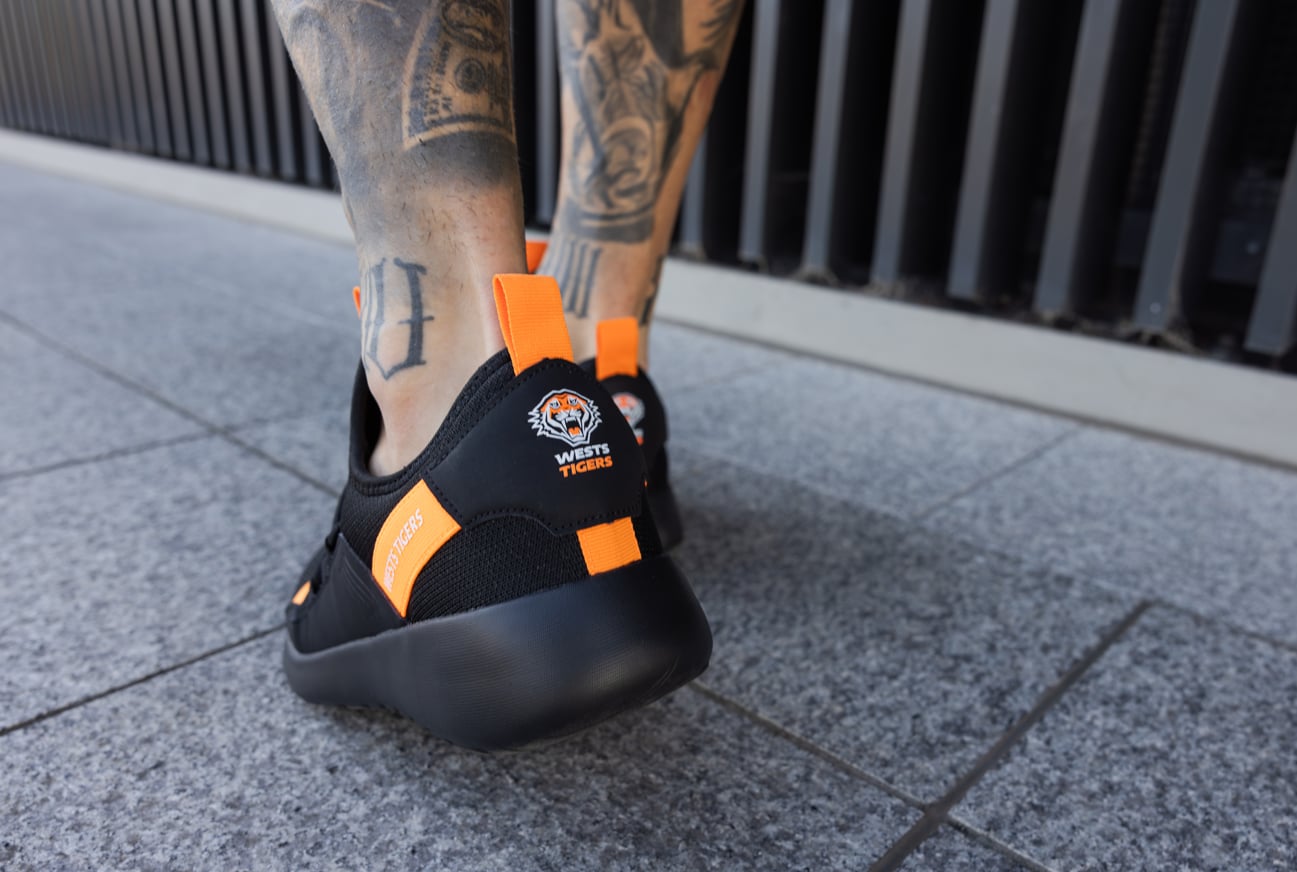 Wests Tigers Athletikan Official NRL Supporter Shoes