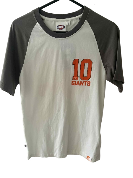 GWS Giants Official AFL Raglan Logo Tee