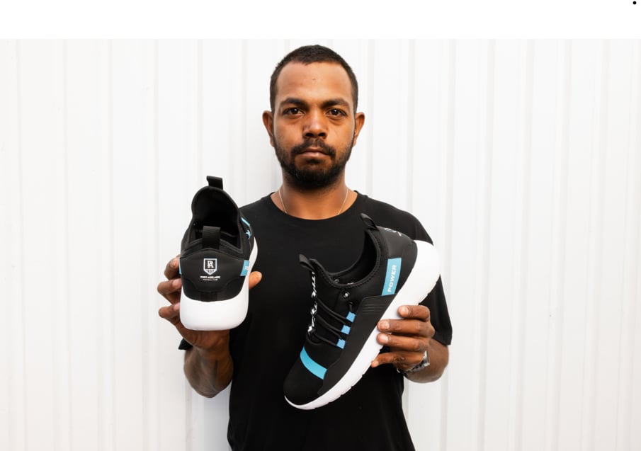 Port Adelaide Power Athletikan Official AFL Supporter Shoes