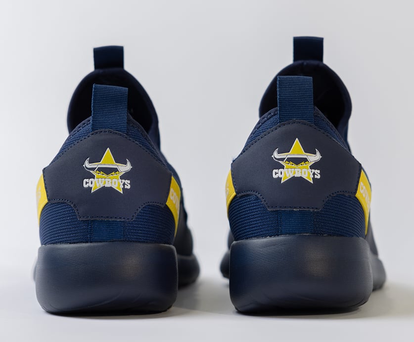 North Queensland Cowboys Athletikan Official NRL Supporter Shoes