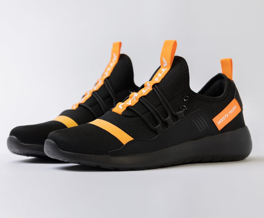 Wests Tigers Athletikan Official NRL Supporter Shoes