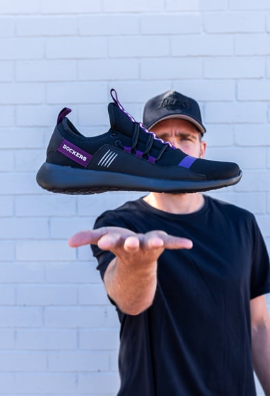Fremantle Dockers Athletikan Official AFL Supporter Shoes