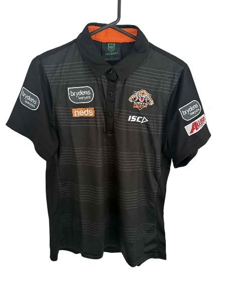 Wests Tigers Ladies Official NRL Media Polo Shirt