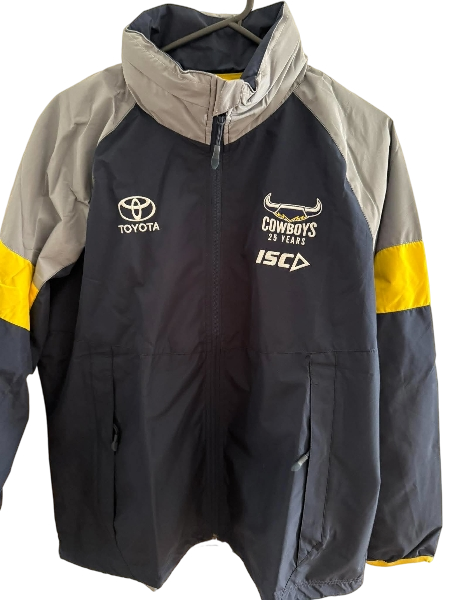 North Queensland Cowboys Official NRL Wet Weather Jacket - Ladies