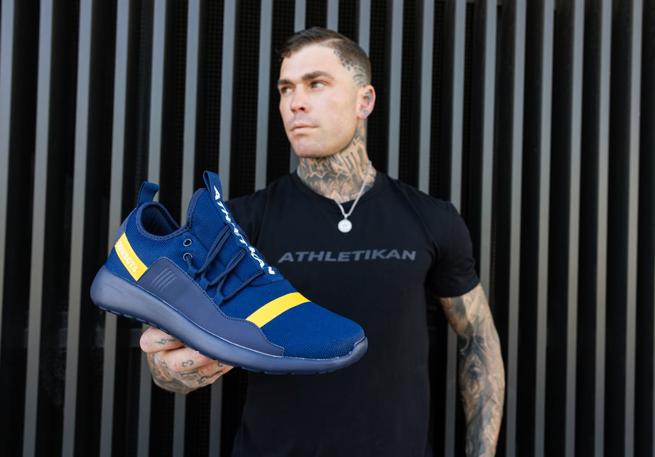 North Queensland Cowboys Athletikan Official NRL Supporter Shoes