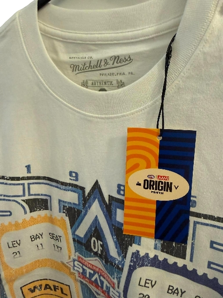 1986 State of Origin WA vs Vic Heritage Tee AFL