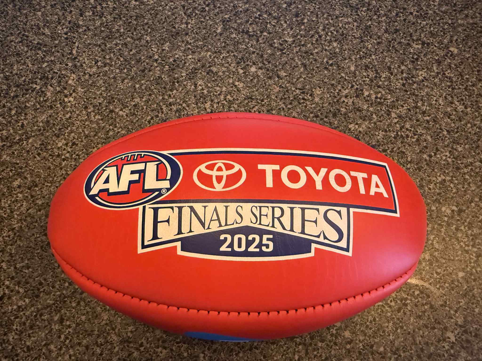 2025 AFL Finals Series Signed Sherrin Football